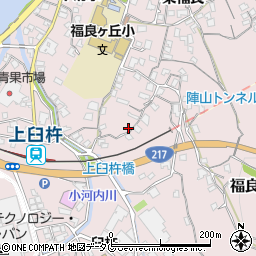大分県臼杵市平清水293周辺の地図