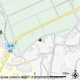 福岡県みやま市高田町田尻11周辺の地図