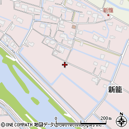 佐賀県鹿島市新籠2408周辺の地図