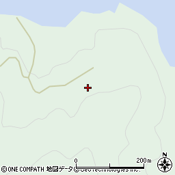 長崎県南松浦郡新上五島町立串郷1834周辺の地図