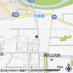 福岡県みやま市高田町江浦544周辺の地図