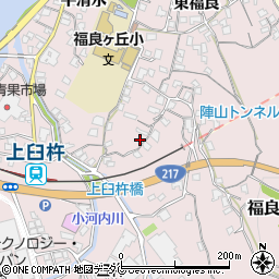 大分県臼杵市平清水289周辺の地図