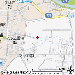 福岡県みやま市高田町江浦570周辺の地図