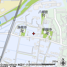 福岡県みやま市高田町今福62周辺の地図