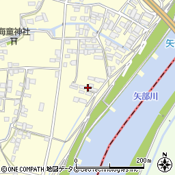 福岡県柳川市大和町中島2253周辺の地図