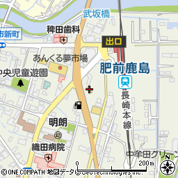 セブンイレブン肥前鹿島駅前店周辺の地図