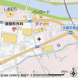 玉泉院臼杵会館周辺の地図