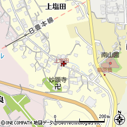 大分県臼杵市上塩田498周辺の地図