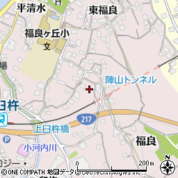 大分県臼杵市平清水780周辺の地図