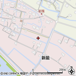 佐賀県鹿島市新籠2432周辺の地図