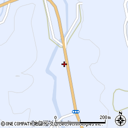 熊本県山鹿市鹿北町岩野145周辺の地図