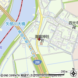 福岡県みやま市高田町徳島639周辺の地図