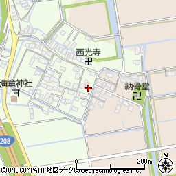 福岡県みやま市高田町徳島554周辺の地図