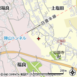 大分県臼杵市二王座16周辺の地図