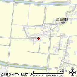 福岡県柳川市大和町中島4275周辺の地図