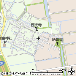 福岡県みやま市高田町徳島550周辺の地図
