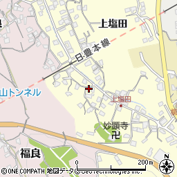 大分県臼杵市二王座554周辺の地図