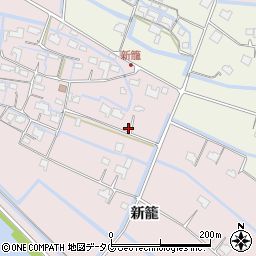 佐賀県鹿島市新籠2518周辺の地図