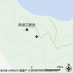 長崎県南松浦郡新上五島町立串郷1888周辺の地図