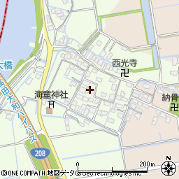 福岡県みやま市高田町徳島572周辺の地図
