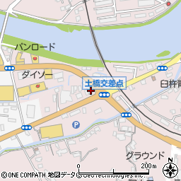 ＥＮＥＯＳ土橋ＳＳ周辺の地図