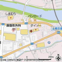 ゲオ臼杵店周辺の地図