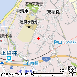 大分県臼杵市平清水391周辺の地図