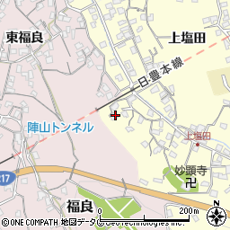 大分県臼杵市二王座687周辺の地図