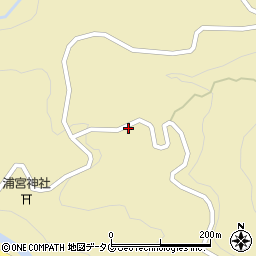 大分県日田市上津江町川原4104周辺の地図