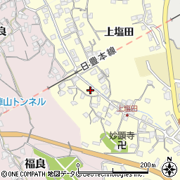 大分県臼杵市二王座486周辺の地図