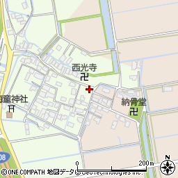 福岡県みやま市高田町徳島548周辺の地図