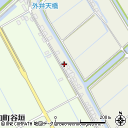 福岡県柳川市大和町皿垣開2516周辺の地図