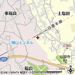 大分県臼杵市二王座543周辺の地図
