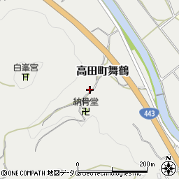 高田花火工業工場周辺の地図