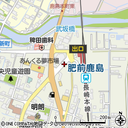 鹿島バスセンター周辺の地図