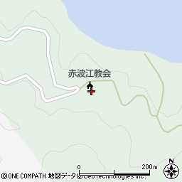 長崎県南松浦郡新上五島町立串郷1898周辺の地図
