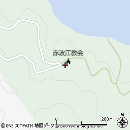 長崎県南松浦郡新上五島町立串郷1885周辺の地図