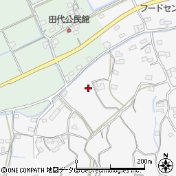福岡県みやま市高田町田尻383周辺の地図