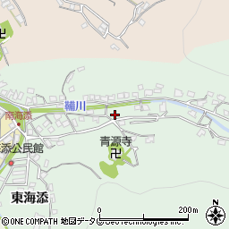 大分県臼杵市東海添周辺の地図