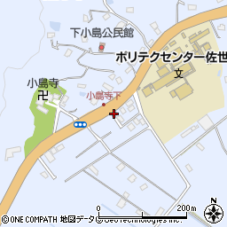 早岐警察署江上交番周辺の地図