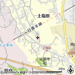大分県臼杵市二王座442周辺の地図
