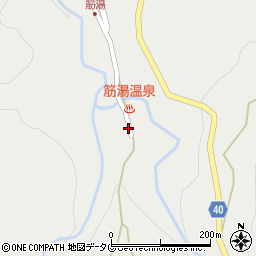 大分県玖珠郡九重町湯坪644周辺の地図