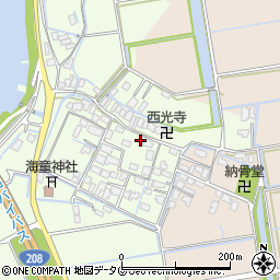 福岡県みやま市高田町徳島546周辺の地図