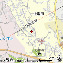 大分県臼杵市二王座444周辺の地図