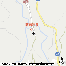 大分県玖珠郡九重町湯坪645周辺の地図