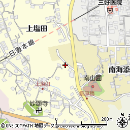 大分県臼杵市二王座386周辺の地図
