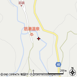 大分県玖珠郡九重町湯坪632周辺の地図