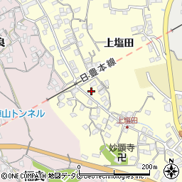 大分県臼杵市二王座446周辺の地図