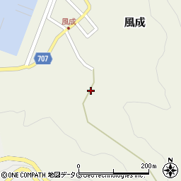 大分県臼杵市風成2周辺の地図