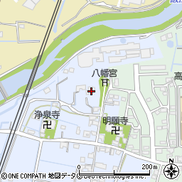 福岡県みやま市高田町今福18周辺の地図